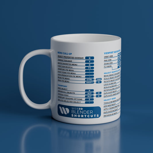 Blender Shortcut Mug