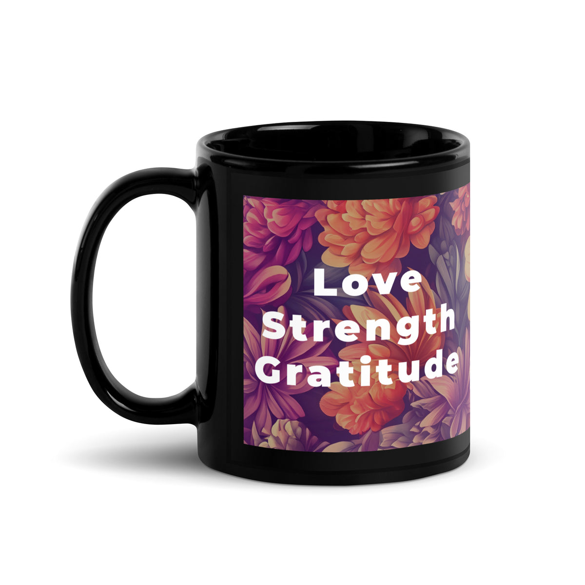 Black Glossy Mug